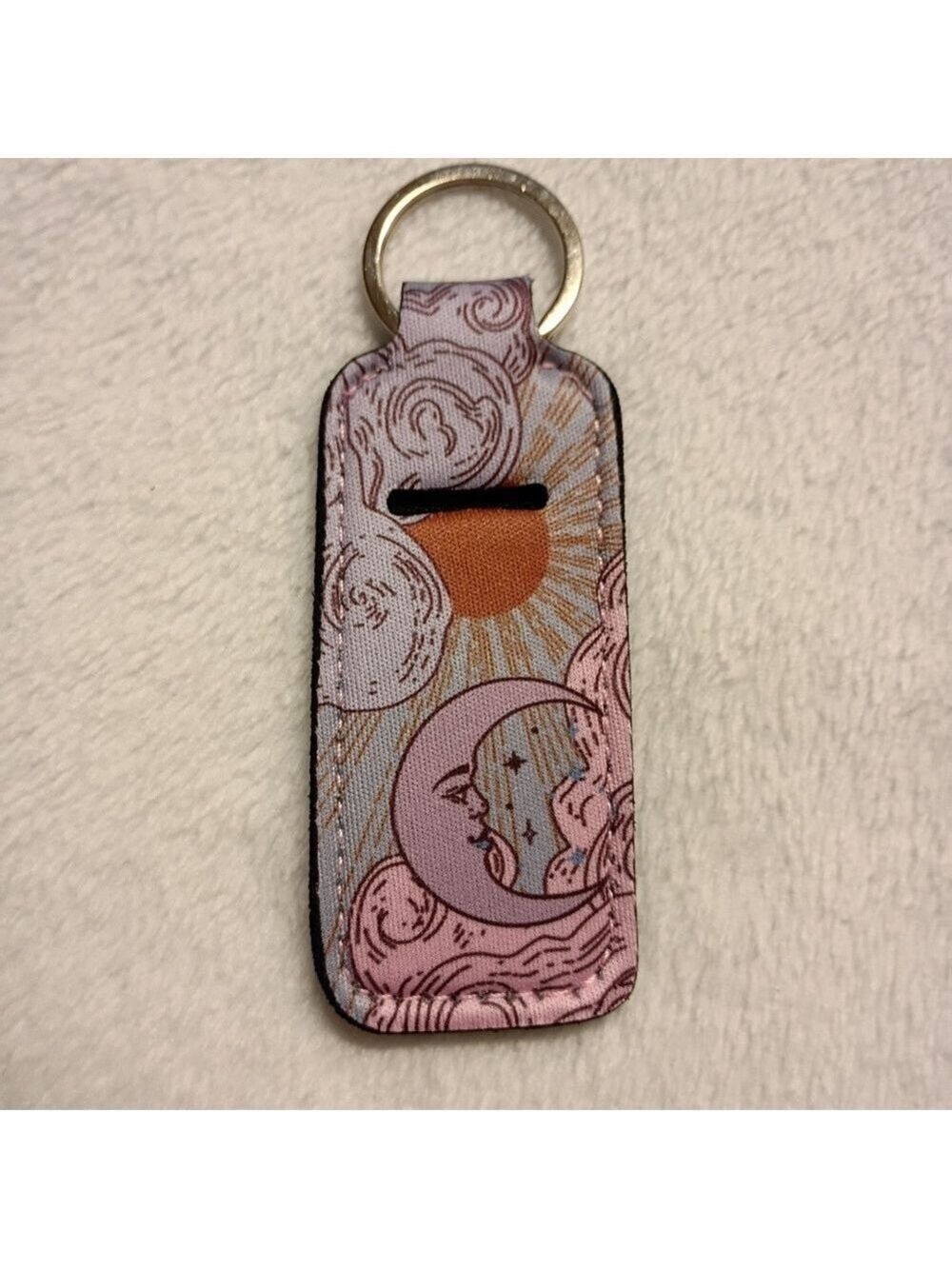 2/$10 Celestial Pink and Orange Keychain Lipstick Cover
